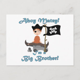 Pirate Big Brother Briefkaart