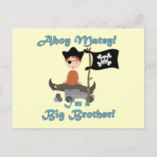 Pirate Big Brother Briefkaart