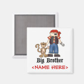 Pirate Big Brother Magneet (Voorkant / Achterkant)