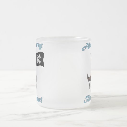 Pirate Big Brother Matglas Koffiemok (Center)