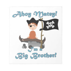 Pirate Big Brother Notitieblok