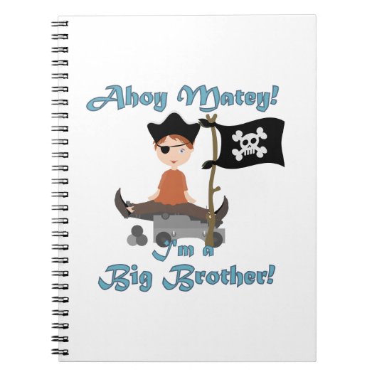 Pirate Big Brother Notitieboek (Voorkant)