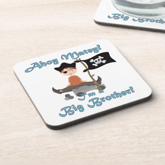 Pirate Big Brother Onderzetter (Linkerzijde)