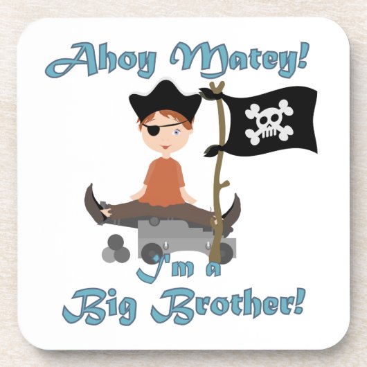 Pirate Big Brother Onderzetter (Voorkant)
