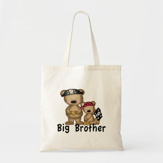 Pirate Big Brother Tote Bag (Voorkant)