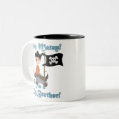 Pirate Big Brother Tweekleurige Koffiemok (Voorkant links)