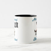 Pirate Big Brother Tweekleurige Koffiemok (Center)