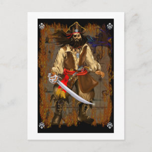 Pirate-Big en Bad Briefkaart