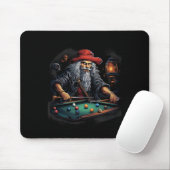 Pirate Biljart Pool Player Buccaneer Sports Muismat (Met muis)