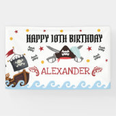 Pirate Birthday Banner (Horizontaal)