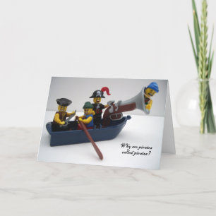 Pirate Birthday Card Kaart