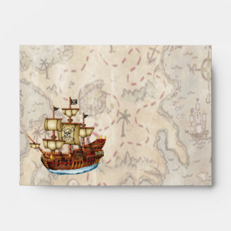 PIRATE Birthday Envelopes for Invitations Enveloppen