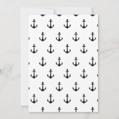 Pirate Birthday Invitation Kaart (Achterkant)