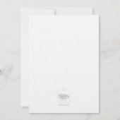 Pirate Birthday Invitations Kaart (Achterkant)