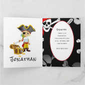 Pirate Birthday Kaart (Binnen)