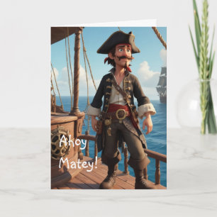 Pirate Birthday Kaart