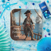 Pirate Birthday Papieren Bordje (Feest)