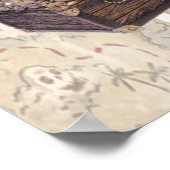 Pirate Birthday Party Banner Poster (Hoek)