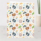 Pirate Birthday Party - Bedankt voor je creditcard (Achterkant)