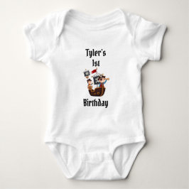 Pirate Birthday Party Bodysuit