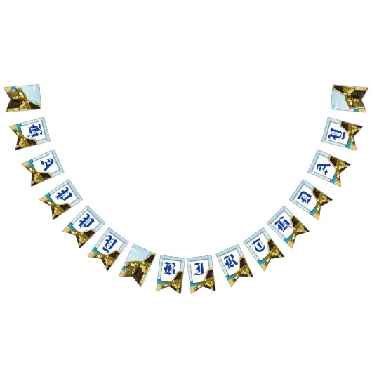 Pirate Birthday Party Bunting Flags Vlaggetjes (Alle)