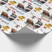 Pirate Birthday Party Cadeaupapier (Hoek)