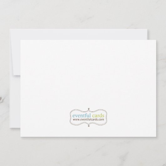 Pirate Birthday Party Invitation Kaart (Achterkant)