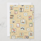 Pirate Birthday Party Invitation Kaart (Achterkant)