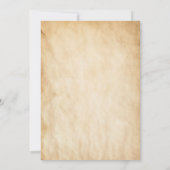 Pirate Birthday Party Kaart (Achterkant)