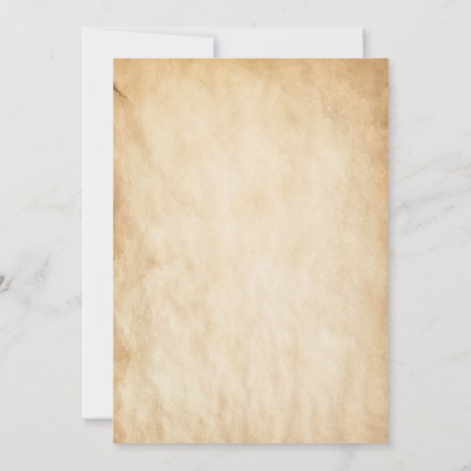 Pirate Birthday Party Kaart (Achterkant)