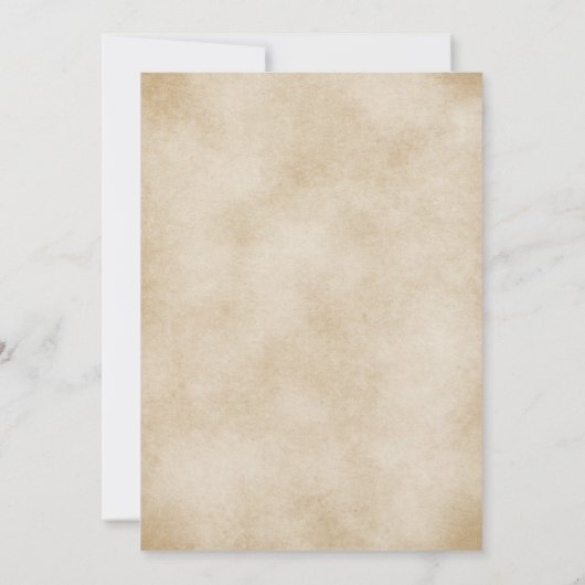 Pirate Birthday Party Kaart (Achterkant)