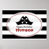 Pirate Birthday Poster (Voorkant)