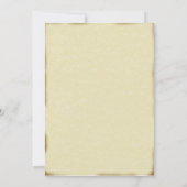 Pirate Birthday reiskaart Kaart (Achterkant)