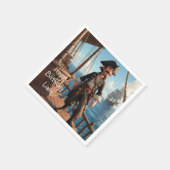 Pirate Birthday Servet (Hoek)