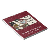 Pirate Birthday Snoep Bar Wrapper Party Favor Notitieblok (Schuin)