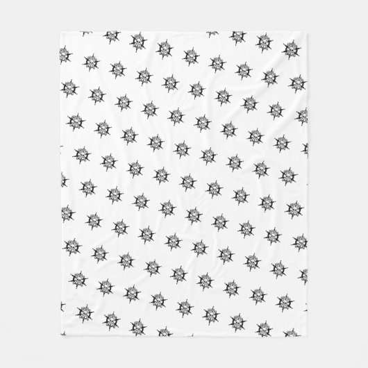 Pirate Blanket Fleece Deken (Voorkant)