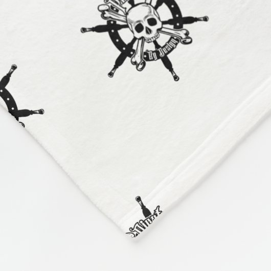 Pirate Blanket Fleece Deken (Hoek)