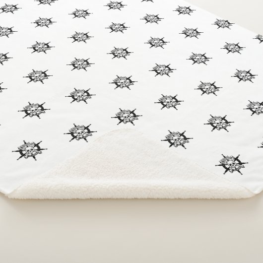 Pirate Blanket Sherpa Deken (3/4)