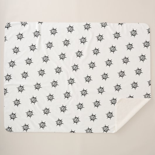 Pirate Blanket Sherpa Deken (Voorkant (horizontaal))