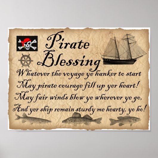 Pirate Blessing Kinder Pirates Poster (Voorkant)