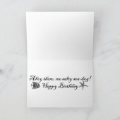 Pirate Blessing Verjaardag Kaart (Binnen)