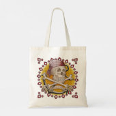 Pirate Bones Boodschappentas Tote Bag (Achterkant)