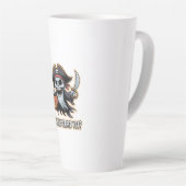 Pirate Boo – Spooky Cute Halloween Ghost sword Latte Mok (Rechterhoek)