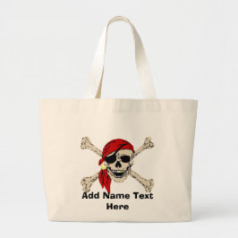 Pirate Booty Bag Grote Tote Bag