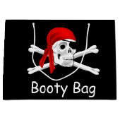 Pirate Booty Bag Lg Gift Bag Groot Cadeauzakje (Voorkant)
