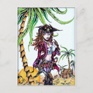 Pirate Booty Briefkaart