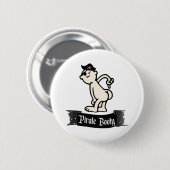 Pirate Booty Ronde Button 5,7 Cm (Voorkant /achterkant)