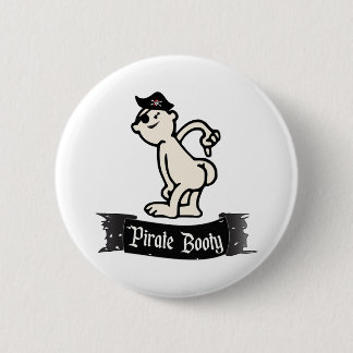 Pirate Booty Ronde Button 5,7 Cm