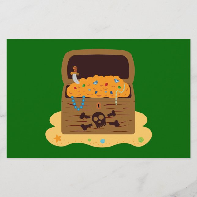 Pirate Booty Treasure Chest (Voorkant)