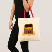 Pirate Booty Treasure Chest Tote Bag (Voorkant (product))